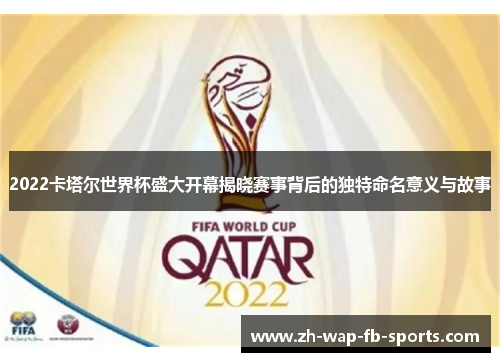 2022卡塔尔世界杯盛大开幕揭晓赛事背后的独特命名意义与故事