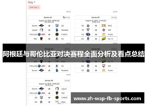 阿根廷与哥伦比亚对决赛程全面分析及看点总结 阿根廷与哥伦比亚对决赛程全面分析及看点总结